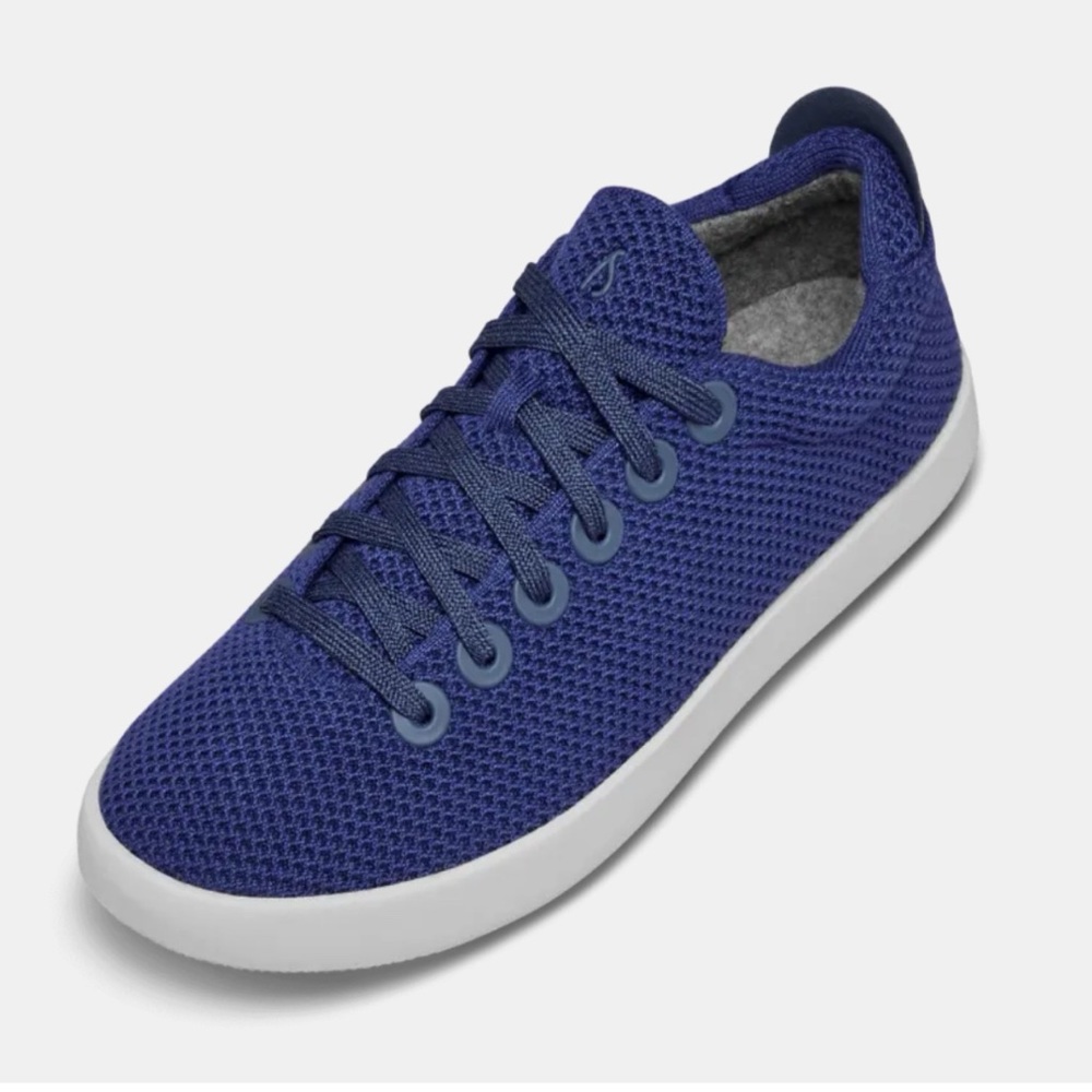 Allbirds Men's Tree Pipers Blue Ridge (White Sole) Sneakers Size 9